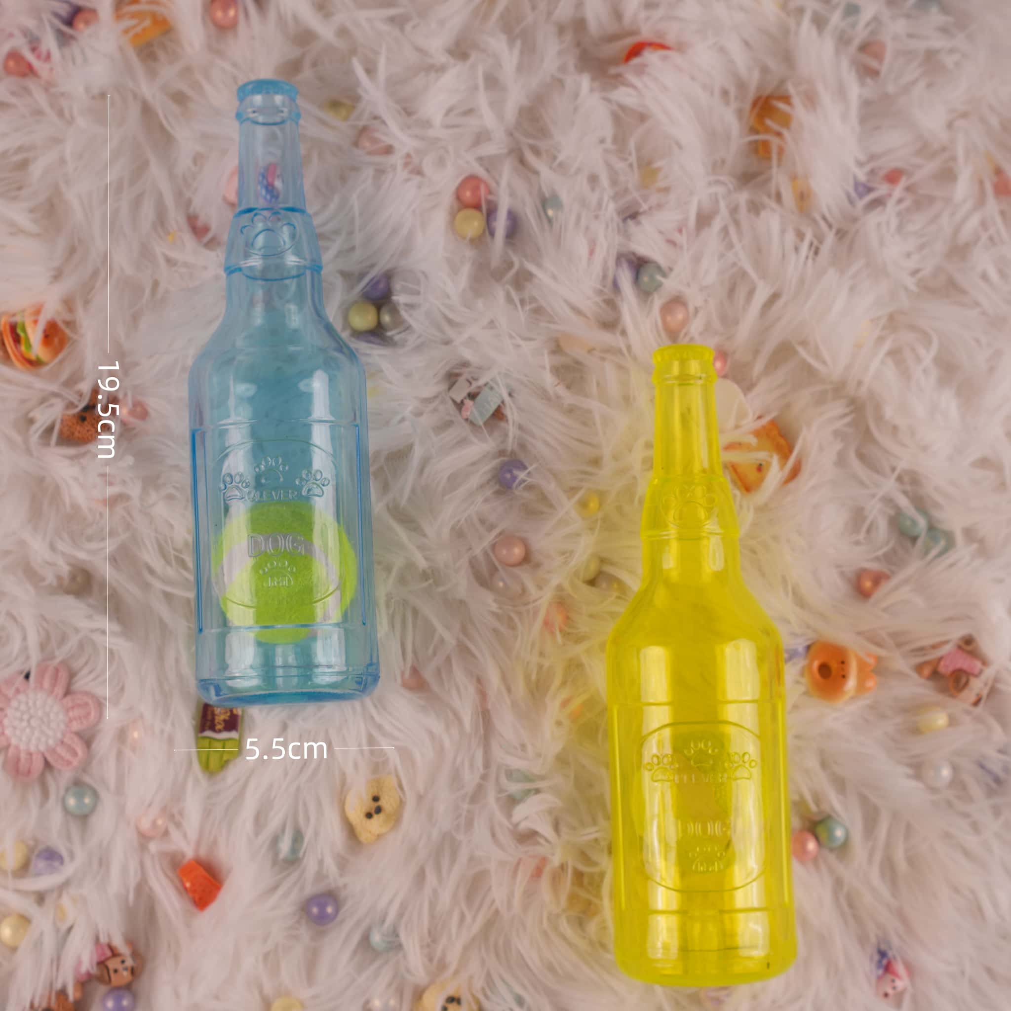 PAWZLE Bottle-Shape Floating Toy Combo