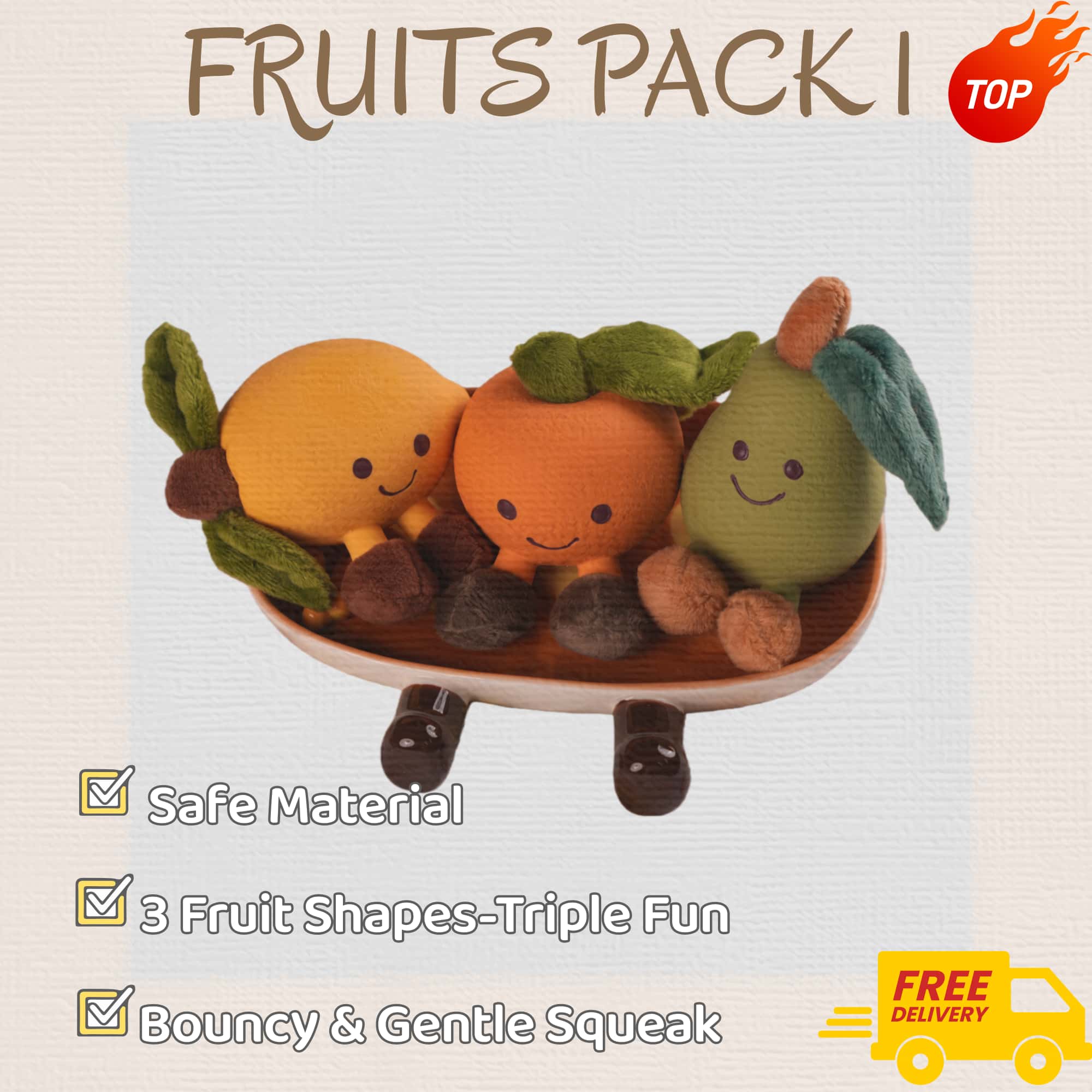 PAWZLE Fruits Pack 1