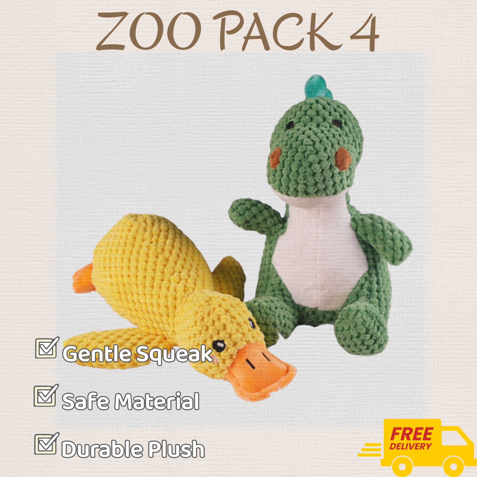 PAWZLE Zoo Pack 4